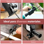 Adaptador de Sierra para Taladro Cortes precisos en segundos