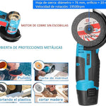 Mini Amoladora Angular 12V Inalámbrica Compacta y potente