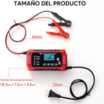 Cargador Inteligente 12V 6A Seguro, portátil y confiable