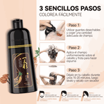 BlackElixir Shampoo Tinte Botánico 3 en 1