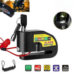 Candado con Alarma para Moto 110 dB Antirrobo resistente e impermeable