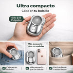 2X1 Mini Afeitadora Eléctrica Portátil Recargable – Compacta y Silenciosa