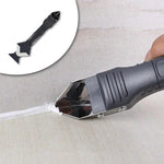 Raspador 3 en 1 para Silicona y Pegamento Fácil de usar, acabado perfecto